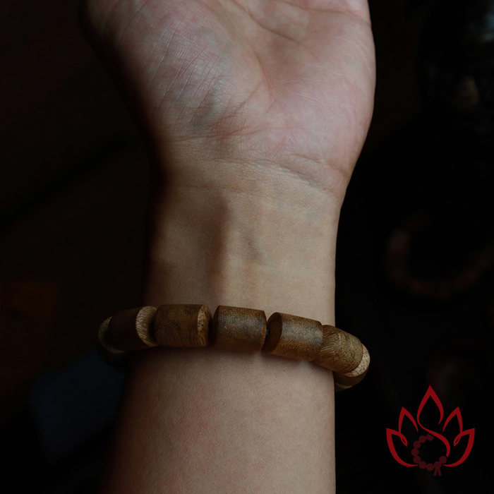 Vòng Trầm Hương Lu Thống | 12 Ly | Trầm Tốc Kiến Tự Nhiên Lâu Năm